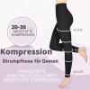 Wegitcs 20–30 mmHg Medical Compression Pantyhose for Women and Men, 2 Pairs view 2