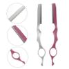 2-Piece Hair-Thinning Razors, Texturizing Hair-Cutting Razors, Stainless Steel view 4