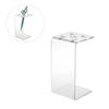 IWOWHERO 2-Piece Transparent Scissor Holder for Hairdressers, Storage Stand for Hair Clippers and Combs, Elegant Design for Salon and Home view 2