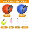 Interactive Cat and Dog Ball with Tail - Smart Ball 360 Rolling - Electric Toy 2 PCS view 2