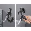 RFXOGTYFZ Brass Toilet Hand Sprayer, Black Cloth Diaper Sprayer with Hose view 4