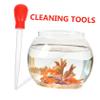 Ciieeo Aquarium Pipette Manual Water Changer, Siphon and Fish Feeder, Acrylic-TPU view 3