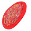 Buddhist Singing Bowl Mat, Red Fabric Pad view 1