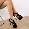 Women's 16 cm Stiletto Peep-Toe High Heels view 3
