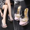 Women's Fashion Boots, 10 cm Wedge High Heels for Stage, Pole Dancing, Nightclubs, Parties, Prom, and Sandals view 2