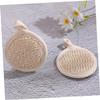 IWOWHERO 4-Piece Soft Natural Loofah Shower Scrubbers view 3