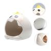 BUGUUYO Decorative Ceramic Hamster Nest, 1 Pc, Creative Design view 3