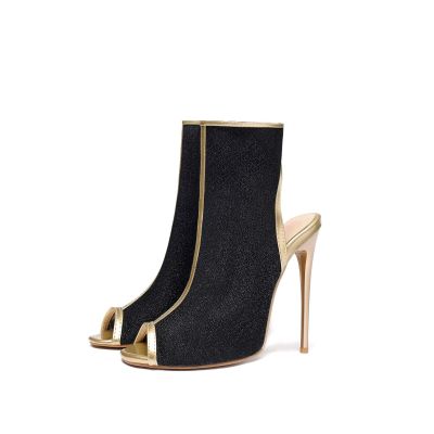Women's 12.5 cm Stiletto Peep-Toe High-Heel Sandals