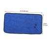 Happyyami Microfiber Dog Bath Towel - Quick Drying, Absorbent, Large, Blue view 2