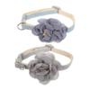 Cotton Cat Flower Collar with Camellia Design view 1