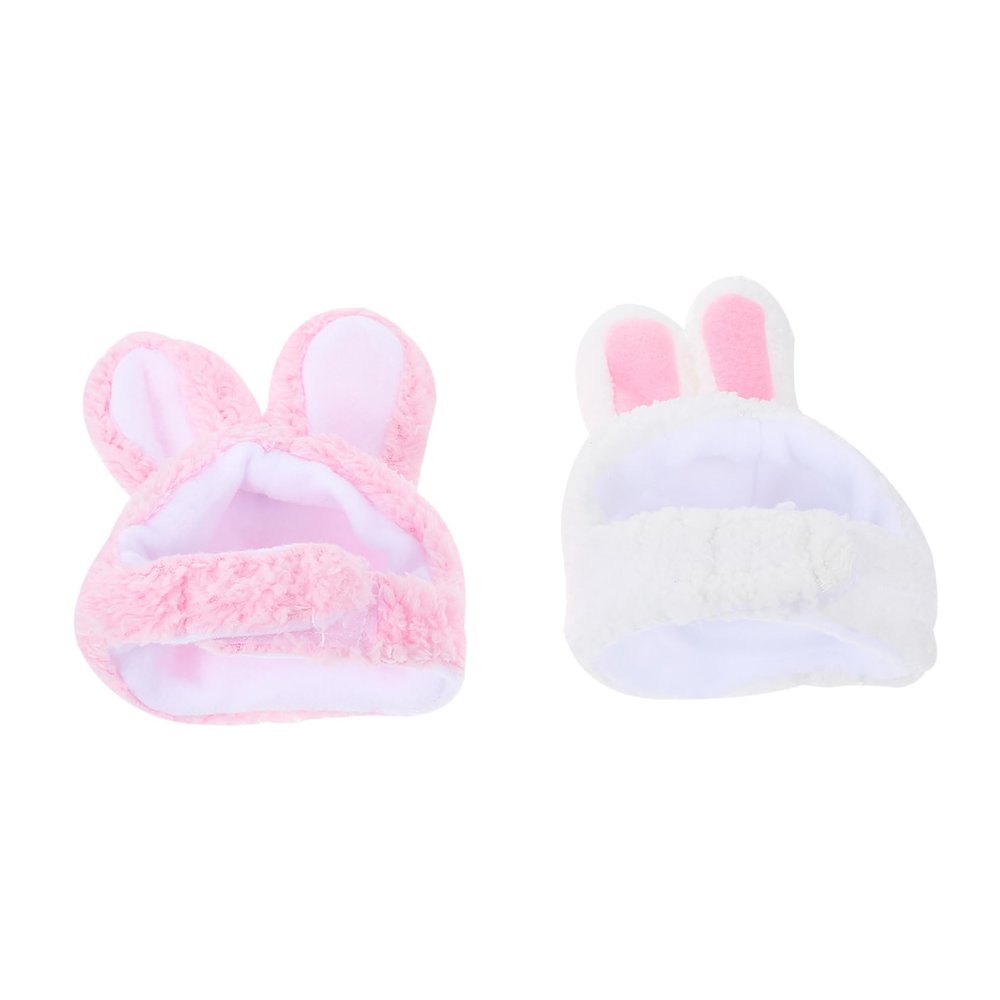 BUGUUYO 2-Piece Dog Cosplay Hat with Bunny Ears