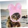 BUGUUYO 2-Piece Dog Cosplay Hat with Bunny Ears view 3