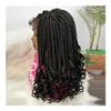 fengqingyunyan0304 4 × 4 Lace Front Braided Wig, Reddish Brown view 3
