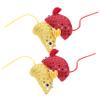 BUGUUYO 4-Piece Soft Cat Mouse Toy Set view 1