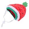 BUGUUYO Cute Pet Costume Hat - Watermelon Design view 1