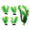 5-Piece Set of Artificial Plastic Aquarium Plants view 1