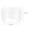 BUGUUYO Acrylic Feeding Cup for Red Worms in Aquariums view 2