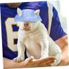 BUGUUYO Dog Hat for Dogs and Cats - Sun Protection Cap view 4