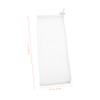 5-Pack Polyester Bird Feeder Mesh Bags, White, Hanging view 2