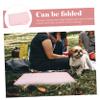 BUGUUYO Cooling Mat for Pets, Pink, Foldable and Lightweight view 3