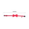 BUGUUYO Adjustable Dog Collar with Bow and Bell view 2