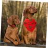 BUGUUYO Christmas Pet Bandana, Decorative Polyester Dog Bandana, Machine Washable view 4