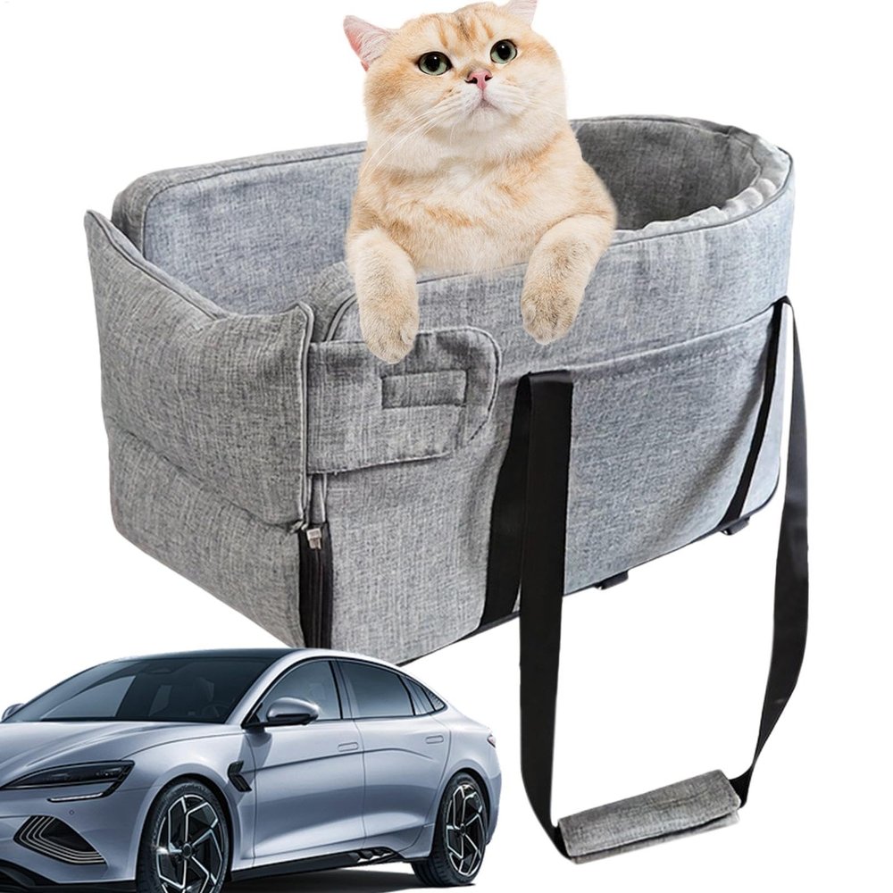 Adjustable Console Dog Car Seat