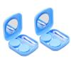 PLAFOPE Contact Lens Case with Folding Design - 2 Pieces view 1