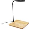 PTILSERY Rotatable LED Aquarium Lamp with Natural Wood Stand view 4