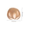 Clip-In Bangs for Women, 4-Piece Set, Adjustable view 2