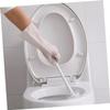 Hoement White Latex Kitchen Gloves, Elegant Cleaning Gloves, 2 Pairs view 4