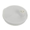HAPINARY Leak-Proof Pump Cover for Portable Breastfeeding, Polypropylene, Easy to Install, White view 1
