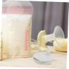 HAPINARY Leak-Proof Pump Cover for Portable Breastfeeding, Polypropylene, Easy to Install, White view 4