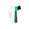 WOONEKY Hoof Pick with Brush for Horses, Nylon, Soft Grip, Portable view 2