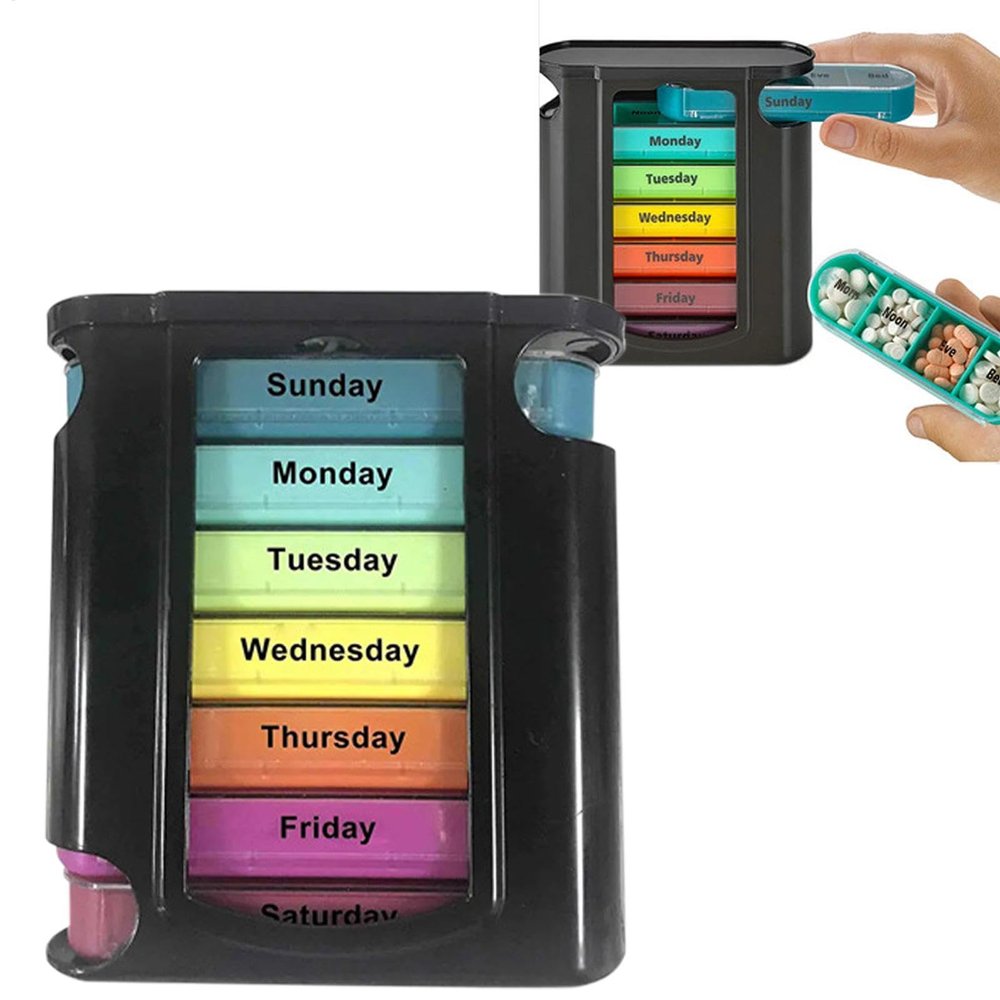 Acunny 7-Day Travel Pill Organizer