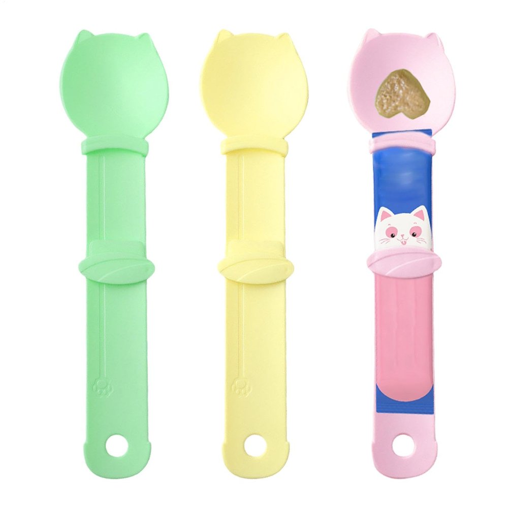 Happy Spoon Cat Treats Squeeze Spoon