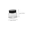 BIUDECO 12-Piece Glass Cream Jars with Wide Mouths and Secure Lids view 2