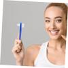 4-Piece Portable Denture Toothbrushes with Soft Bristles for Adults view 4