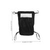 WOONEKY Adjustable Black Polyester Dog Car Barrier for the Back Seat view 2