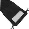 WOONEKY Adjustable Black Polyester Dog Car Barrier for the Back Seat view 3