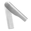 VINTORKY Folding Stainless Steel Beard Comb for Men view 1