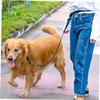Multifunctional Dog Leash, High Break Strength, Durable Black Nylon view 2