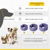 FANSU Ear Protection for Dogs, Noise-Reducing Snood, Purple, Size S, 3-Pack view 2