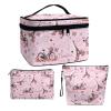 Dolyues Eiffel Tower 3-Pack Makeup Bags for Women view 2