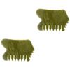 IWOWHERO 2-Piece Jade Massage Comb Set for Scalp Massage view 1