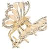 Elegant Silver Alloy Butterfly Hair Clip for Women view 3