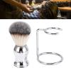 Synthetic Shaving Brush Set for Men with Bowl and Stand view 3