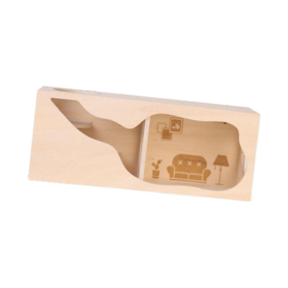 Gralara Hamster Wooden House