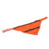 Breathable Dog Bandana with Reflective Effect, Fluorescent Orange, L view 1