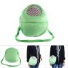 Hanging Small Pet Carrier with Adjustable Strap, Green view 2